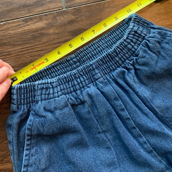 Haband vintage fleece lined Blue Denim Jeans 8p - Picture 7 of 10